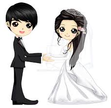 Download royalty free central java indonesia wedding couple cute. Kartun Wedding Png 3 Png Image