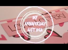 Instead, make sure you use these fun date ideas to create an anniversary that is as fun as it is affectionate. Diy 1 Year Anniversary Gift Idea Stfusandi Youtube