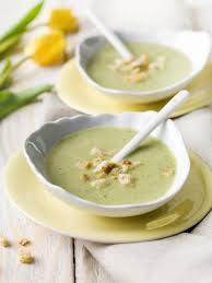 Creme De Courgette Et De Brocoli Recept Broccolisoep Voedsel Ideeen Soep