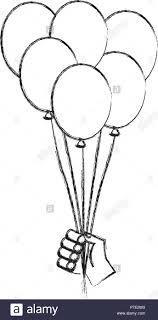 More images for how to draw birthday balloons » Drawing Hand Holding Balloon Drawing