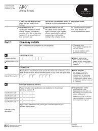 In general, an annual return is a snapshot of basic information about a company. Form Ar01 Annual Return Public Company Pound Sterling