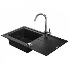 Carea Evier Granit Arcos 1 Cuve Couleur Noir 3512343100905 Evier Evier 1 Bac Cuisine En Acier Inoxydable