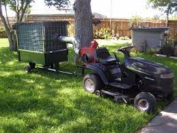 Leaf Vacuum By Mla2ofus Homemade Leaf Vacuum Constructed From A Wood Chipper Clothing Display Racks Tra Lawn Vacuum Garden Tool Organization Riding Mowers
