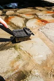 Rust Stains On Your Driveway Or Patio Here Is A Full Tutorial And How To Video On How To Clean Rust Stains Off Conc