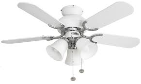 Save big on our selection of lights and fans, available in a variety of styles to light up your home décor. Fantasia Capri Combi 36 White And Stainless Steel Ceiling Fan Light 110538
