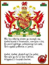Welsh National Anthem Welsh National Anthem Wales Flag Welsh Language