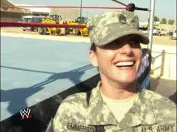 WWE surprises Sgt. Jolene Emerson