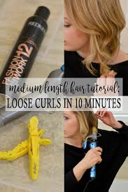 Create Loose Curls In 10 Minutes A Blonde S Moment