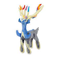 Official Large Xerneas Poke Plush Legendary Pokemon In A Large Size 18 Inches Tall Pokemon Center Original Design Pokemon Plush Plush Pokemon