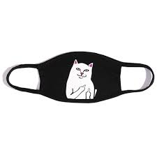 Lord Nermal Face Mask Black Ripndip