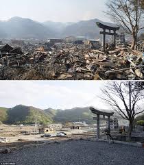 Back From The Dead Astonishing Pictures Show How Japan Is Recovering Just Three Months After Tsunami Japan Earthquake Tsunami Japan