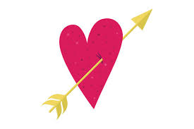Download Heart With Arrow Svg Cut File By Creative Fabrica Crafts Creative Fabrica PSD Mockup Templates