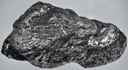 Natural crystalline flake graphite, AI generated