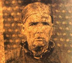 Several articles clipped from paper about the history of the Huskey family  and their farm. Michael Huskey