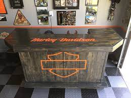 Harley Davidson Bar Man Cave Home Bar Harley Davidson Decor Bars For Home