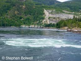 The Skookumchuck Narrows Going With The Flow On The