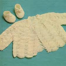 Kantbaadjie En Skoentjies Crochet Patterns Baby Knitting Patterns Baby Knitting