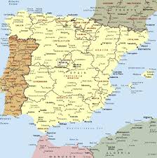 Explore all regions of spain with maps by rough guides. Spain And Portugal Map With Cities Tourism Portugal Spain And Portugal Map Of Spain Portugal Map