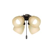 Hunter fan lights don't work but the fan does simple fix. Hunter Fan 4 Light Premier Bronze Ceiling Fan Light At Menards