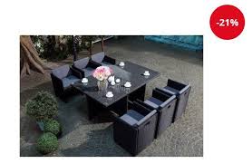 salon encastrable 6 personnes miami 6 noir gris concept usine pas cher salon de jardin auchan iziva com salon de jardin auchan salon de jardin auchan