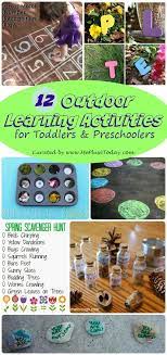 Cowling is an author and freelance writer with a background in early childhood education and parenting. 12 Outdoor Learning Activities For Toddlers Preschoolers Toddler Learning Activities Outdoor Learning Activities Toddler Activities