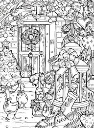 Get kids excited for the elf on the shelf to return this christmas with these free coloring pages you can print at home. Christmas Coloring Pages For Adults Anti Stress Coloring Pages