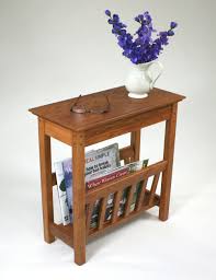 Small Side Table With Magazine Rack The Simple But Very Stylish Wooden Table Shelf Combo Maladot Ho Wooden Magazine Rack Small Side Table Magazine Table