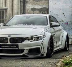 Bmw F32 4 Series White Widebody Autos
