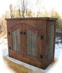 Custom Rustic Furniture By Don Mcaulay Rustic Tv Lift Cabinet 2 Door Rustic Furniture Design Rustic Furniture Plans Rustic Cabinets