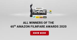 Winners Of 65th Amazon Filmfare Awards 2020