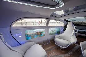 Riding In The Mercedes Benz F 015 Luxury In Motion Concept Best Luxury Cars Future Car Futuristic Cars