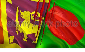 Check sri lanka vs bangladesh 2nd odi 2019, bangladesh tour of sri lanka match scoreboard, ball by ball commentary, updates only on espn.com. Bangladesh And Sri Lanka Flags 3d Waving Flag Design Bangladesh Sri Lanka Flag Picture Wallpaper Bangladesh Vs Sri Lanka Image 3d Rendering Bang Stock Photo Alamy