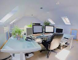 So, here are the details for the finished attic office. Convert Your Attic Into An Office Space My Decorative
