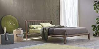Double Bed Contemporary Wooden Solid Wood Tube By Enrico Cesana Olivieri Bed Contemporary Bed Furniture