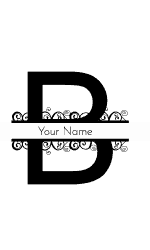 Download Free Split Monogram Font Maker Create Your Monogram Online