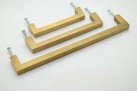 Kitchen Drawer Pulls 6 Sizes Solid Brass Handles To Give Etsy Drawer Handles Brass Handles Kitchen Drawer Pulls