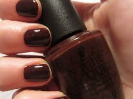 If you want to easily obtain this look, use a normal polish and add chromed powder. Dark Red Brown Nail Designs 1 Jpg Nails Pix