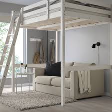Top selected products and reviews. Stora White Stain Loft Bed Frame 140x200 Cm Ikea