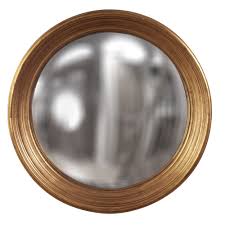 Black And Gold Round Convex Mirror Silas Country Gold Round Convex Mirror Large Howard Elliott Mirror Wall Round Mirrors Black Round Mirror
