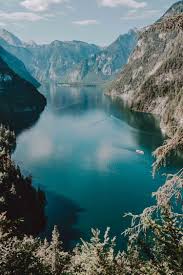 Konigssee Natural Pool And Waterfall Path And The Most Beautiful Places Rabenwand Am Konigssee Bavari In 2020 Hiking Photography Natural Pool Most Beautiful Places