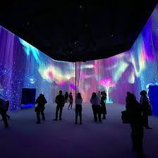 Aurora The Spirit Of Northern Lights Artechouse Museum Interior Exhibition Interactive Museum