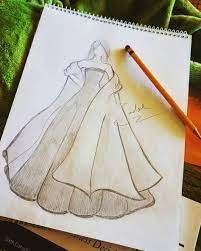 As Practice Makes Perfect I Cannot But Make Progress Each Drawing One Makes Each Study One Paints Is Dress Design Drawing Art Drawings Art Drawings Simple