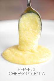 Cheesy Polenta Porridge Classic And Simple Recipe How To Cook Polenta Polenta Comfort Food Sides