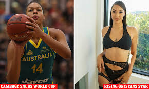 Liz Cambage rules herself out of World Cup as she trades in her teammates  for a career on OnlyFans | Daily Mail Online