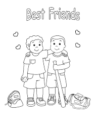 Welcome spring coloring pages free printable best friend coloring pages sumit thakurmy name is sumit thakur. Friendship Coloring Pages Best Coloring Pages For Kids