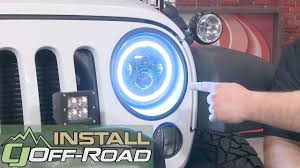 My jeep wrangler fog light shorted out on me in about a year, so it was time to swap them out. Jeep Wrangler Jk Switchback Led Halo Headlights Drl And Turn Sugnal Oracle Lighting