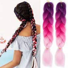Synthetic Hair Braids Ombre Braiding Hair Extension Besttaken Com Braid In Hair Extensions Hair Styles Braided Hairstyles