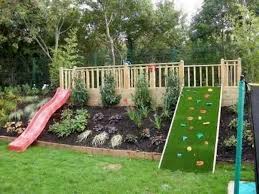 Creative Small Backyard Playground Kids Design Ideas Best Home Design Ideas Play Area Backyard Sloped Backyard Kid Friendly Backyard