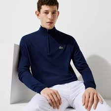 Check spelling or type a new query. Men S Lacoste Sport Solid Breathable Knit Zip Collar Golf Sweater Lacoste