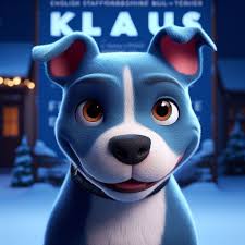 Klaus The Blue Staffy